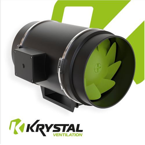 KRYSTAL INLINE FAN 8"